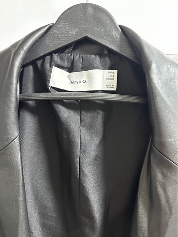 Bershka Deri blazer ceket