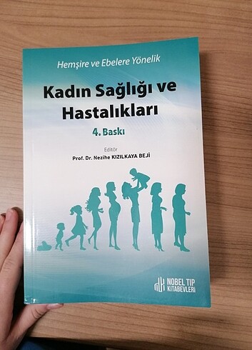 Kadın sağlığı ve hastalıkları kitabı hemşirler ve ebeler için 