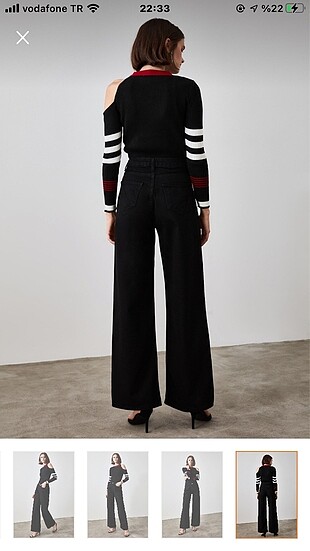 Wide leg jean