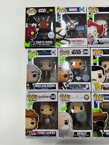  Beden Funko Pop fiyatlar üstünde