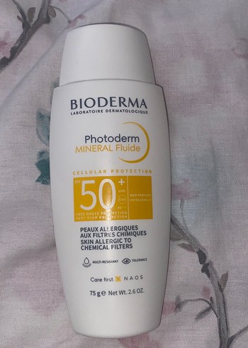 Beden Bioderma Photoderm Mineral Fluid SPF 50+ 75g