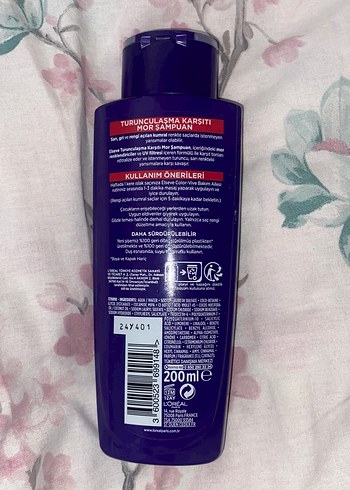 Loreal Paris Mor şampuan