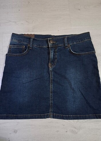 Denim&Co Mini kot etek