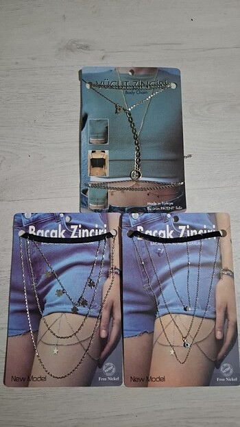 Bacak vücut zinciri 3 adet fiyatıdır - Görsel 3