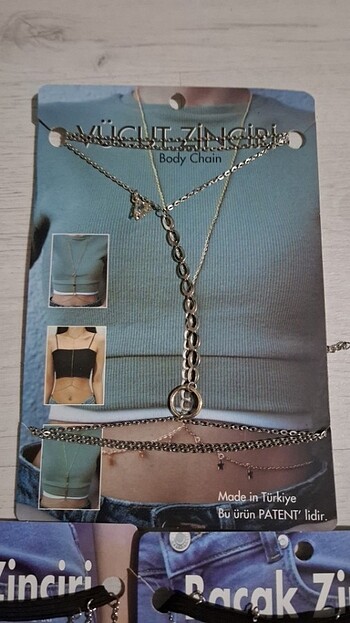 Bacak vücut zinciri 3 adet fiyatıdır - Görsel 6