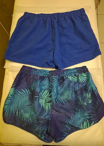 Kadın Lacivert Mini Şortlar 2 adet - Görsel 9