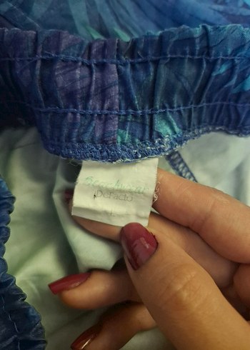 Kadın Lacivert Mini Şortlar 2 adet - Görsel 10