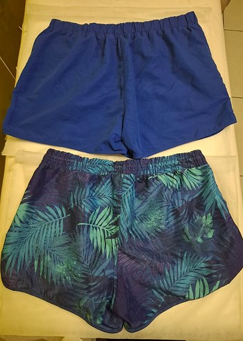 Kadın Lacivert Mini Şortlar 2 adet - Görsel 8