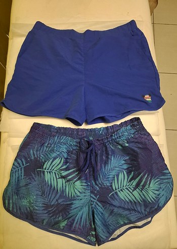 Kadın Lacivert Mini Şortlar 2 adet - Görsel 5