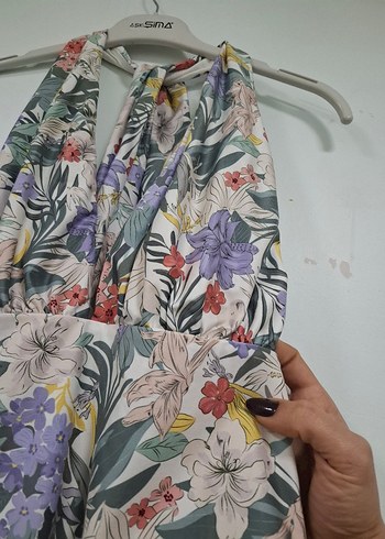 Bohem Çok Renkli Drapeli Mini Mayo - Görsel 8