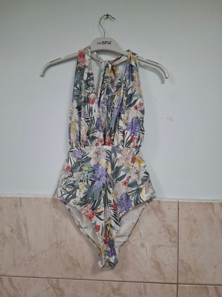 Bohem Çok Renkli Drapeli Mini Mayo - Görsel 4