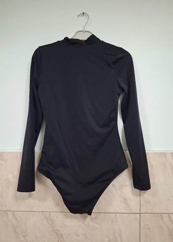 Siyah Uzun Kollu Kadın Mayo - Görsel 10