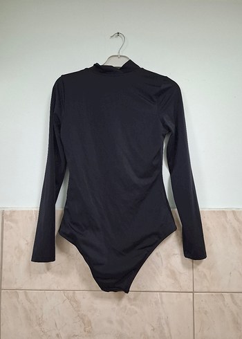 Siyah Uzun Kollu Kadın Mayo - Görsel 11