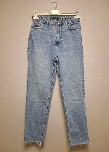 36 Beden Kadın Mavi Denim Pantolon