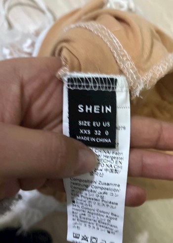 Bej Straplez Mini Dantel Detaylı Elbise - Görsel 14