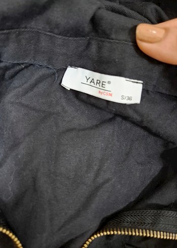 Kadın Siyah Denim Tulum - Görsel 10