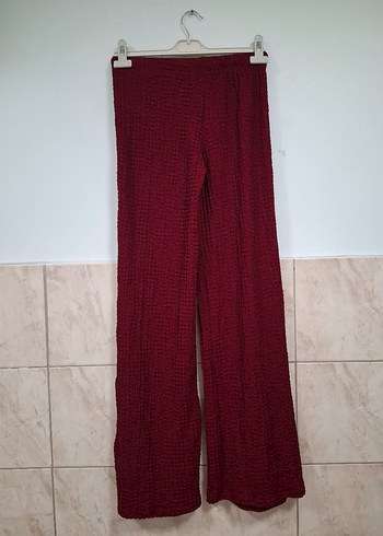 Bordo Tek Omuzlu Pilili 2 Li takım - Görsel 7