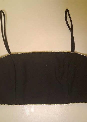 Siyah Minimalist Kadın Büstiyer