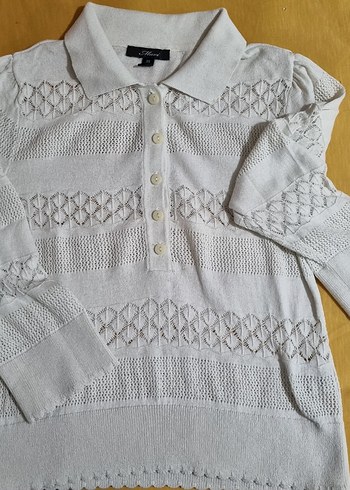 Uzun Kollu  Örgü Bohem Kazak - Görsel 2