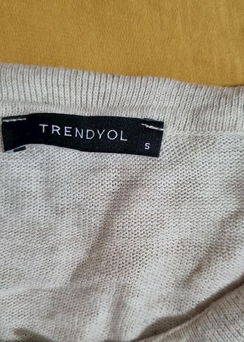 Gri Düğmeli Uzun Kollu Kadın Hırka - Görsel 4