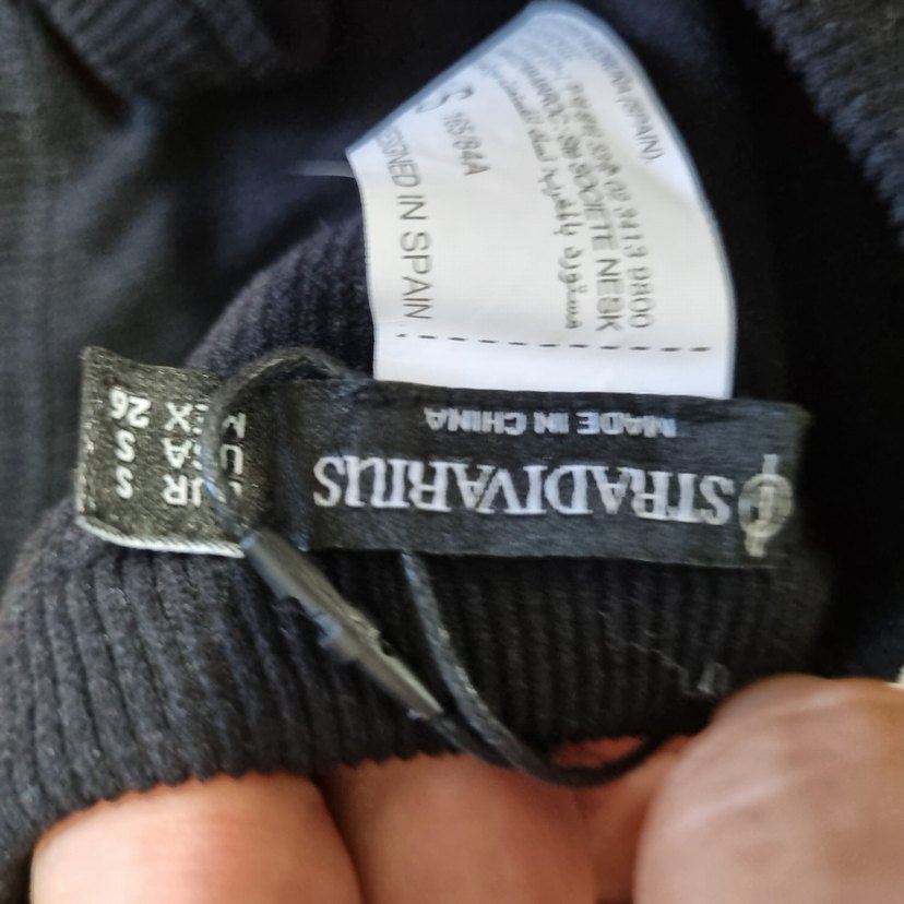 Kadın Siyah Spor Crop Top - Görsel 2