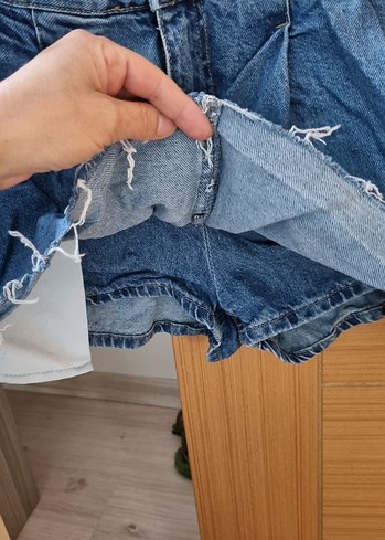 31 Beden Kadın Mavi Kot Şort