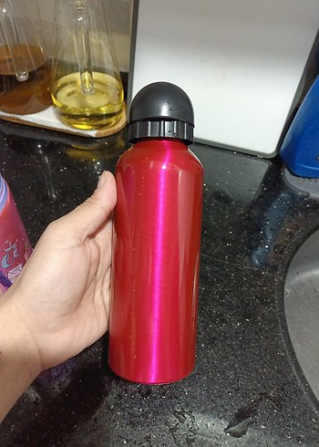 Pembe Çocuk Termos Matara - Görsel 3