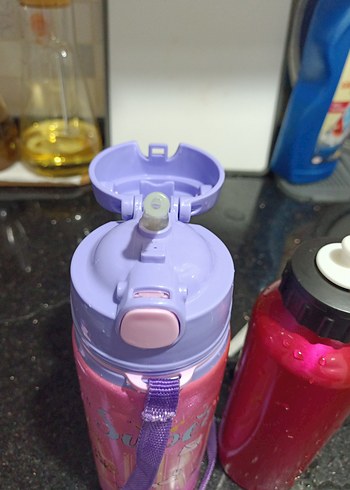 Pembe Çocuk Termos Matara - Görsel 4