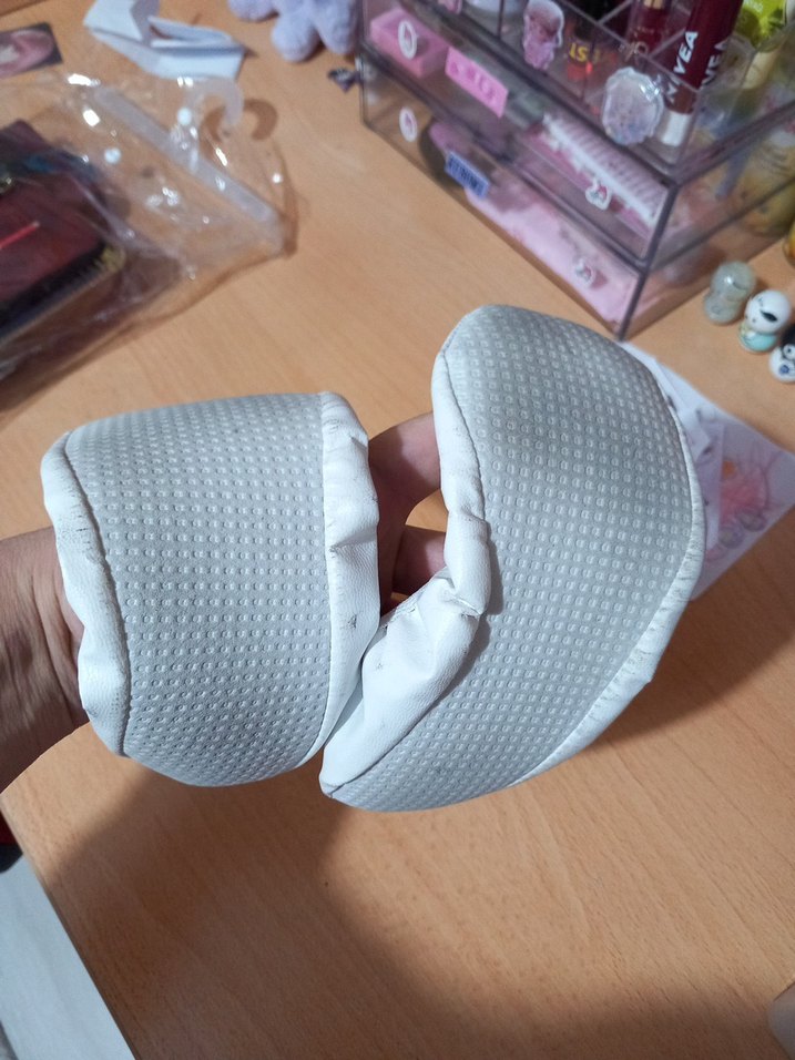 Kız Çocuk Beyaz Lastikli Bale Ayakkabısı - Görsel 2