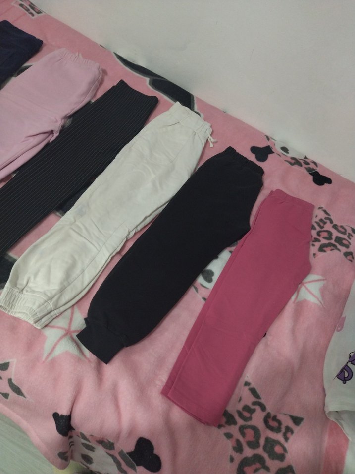 Kız Çocuk Elastik Bel Baskılı Tayt - Görsel 5