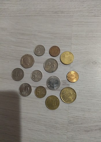 Farklı Türk Lira Madeni Paralar - Görsel 4