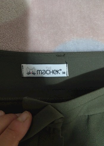 Düğmelii Kadın Kumaş Pantolon - Görsel 5