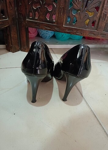 38 Beden siyah Renk Stiletto kadın topuklu ayakkabı
