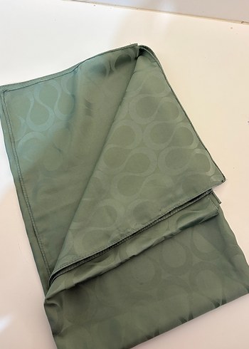 Kadın Haki Drapeli Şal - Görsel 4