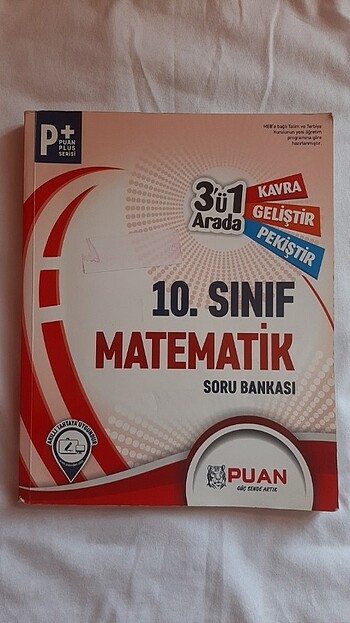 Puan yayınları 10.sınıf soru bankası.