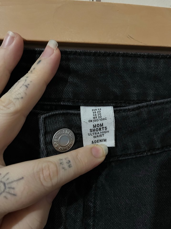 H&M denim şort - Görsel 2