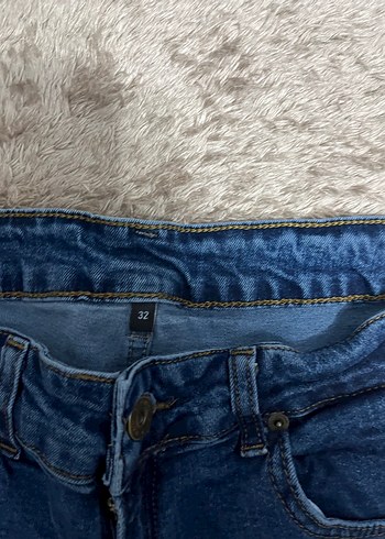 Erkek Mavi Denim Regular Fit Jean - Görsel 3
