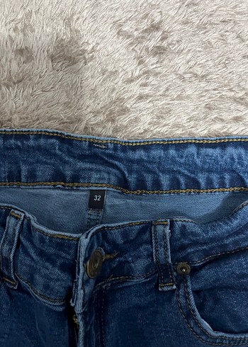 Erkek Mavi Denim Regular Fit Jean - Görsel 2