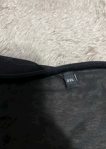 Uzun Kollu Siyah ust detayı transparan - Görsel 5