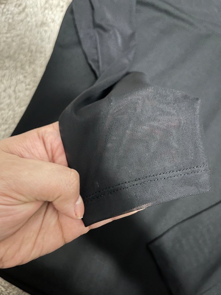 Uzun Kollu Siyah ust detayı transparan - Görsel 4