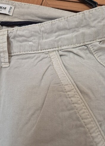 40 Beden camel Renk Pull&Bear şort bermuda erkek