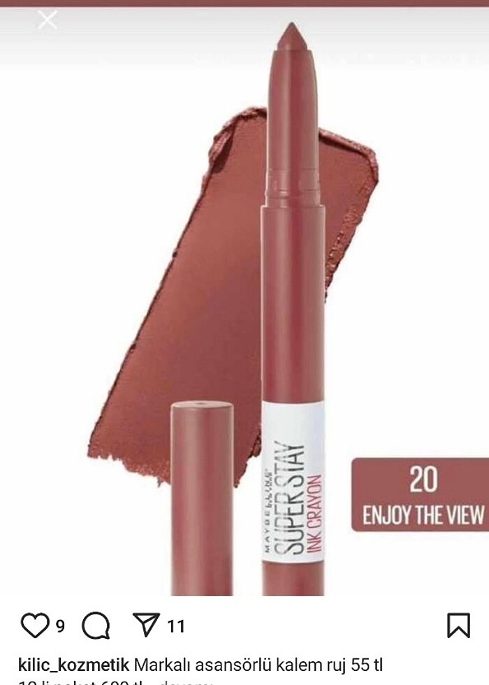 Maybelline Super stay stick kalem ruj - Görsel 3