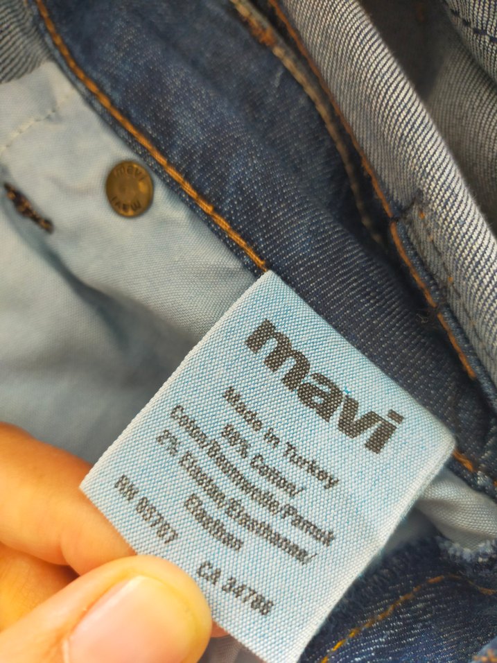 Mavi Denim Uzun Etek - Görsel 4