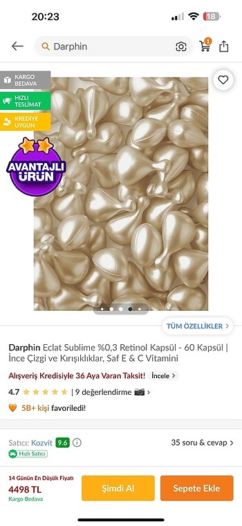 Darphın hiç kullanılmadı 2 tane almıştım fazlalık - Görsel 6