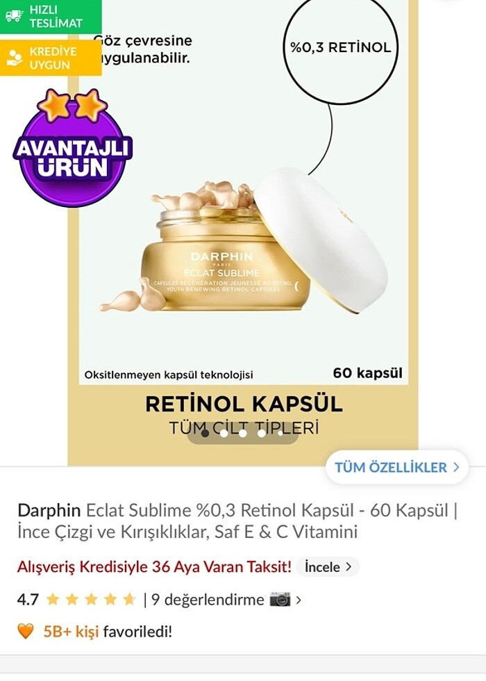 Darphın hiç kullanılmadı 2 tane almıştım fazlalık - Görsel 2