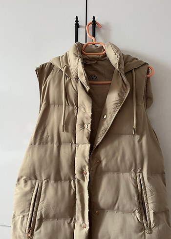 xs Beden Zara kapişonlu şişme yelek