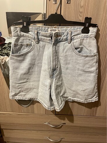 Pull and bear kot şort