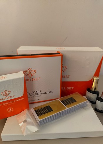 Modelones Beyaz Tırnak Jeli Seti - Görsel 2