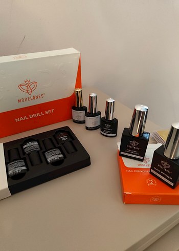 Modelones Beyaz Tırnak Jeli Seti - Görsel 3