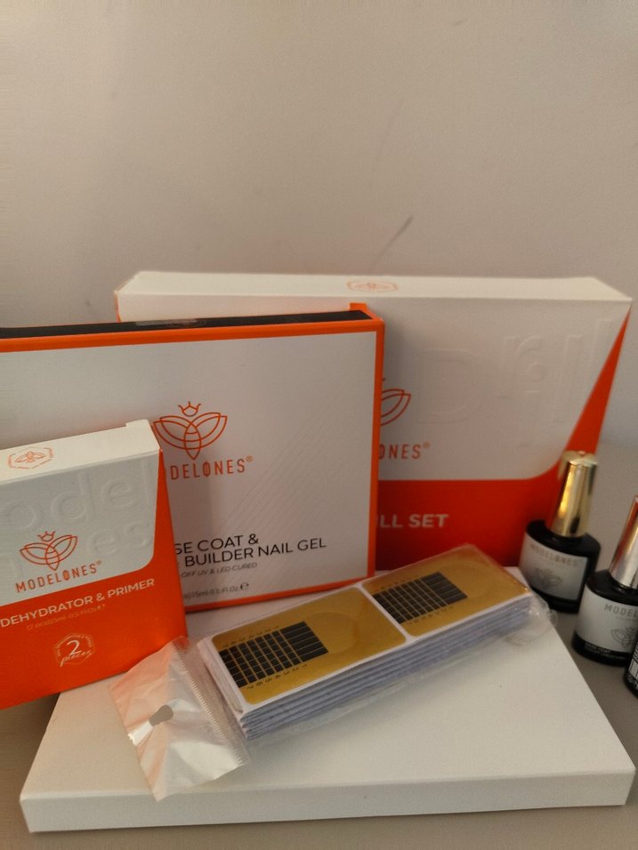 Modelones Beyaz Tırnak Jeli Seti - Görsel 2